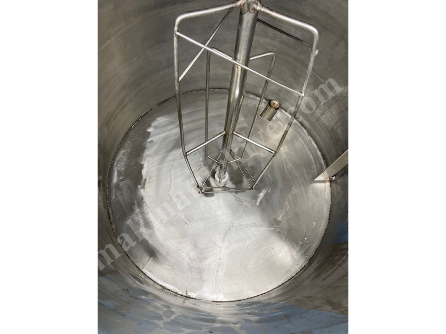 780 Litre Buhar Isıtmalı Gıda Mikseri