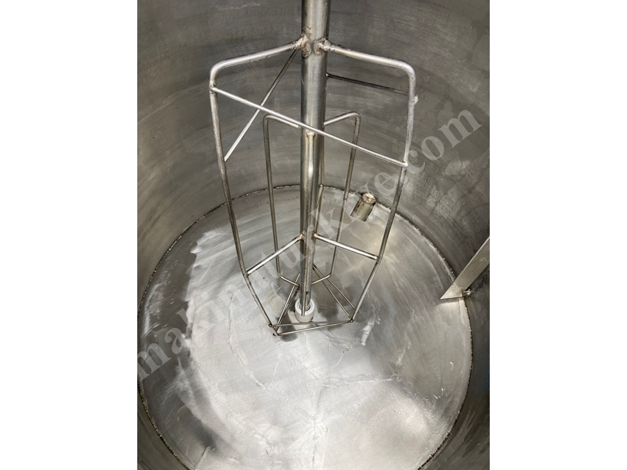 780 Litre Buhar Isıtmalı Gıda Mikseri