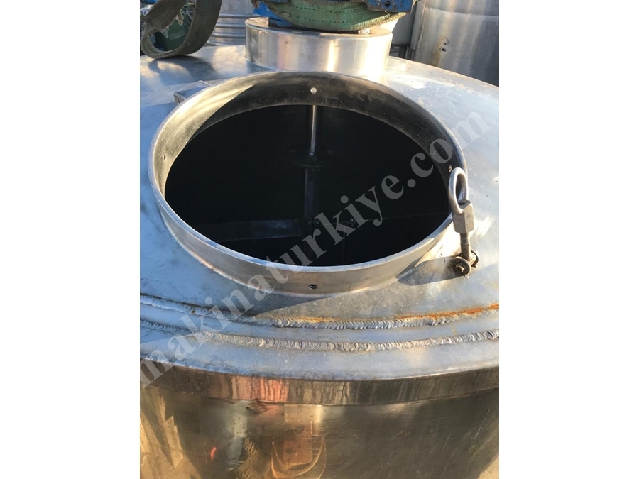 3300 Litre Elektrik Isıtmalı İzolasyonlu Paslanmaz Gıda Mikseri