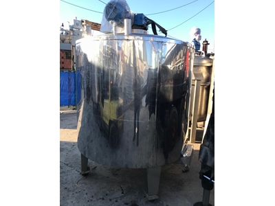 3300 Litre Elektrik Isıtmalı İzolasyonlu Paslanmaz Gıda Mikseri - 5