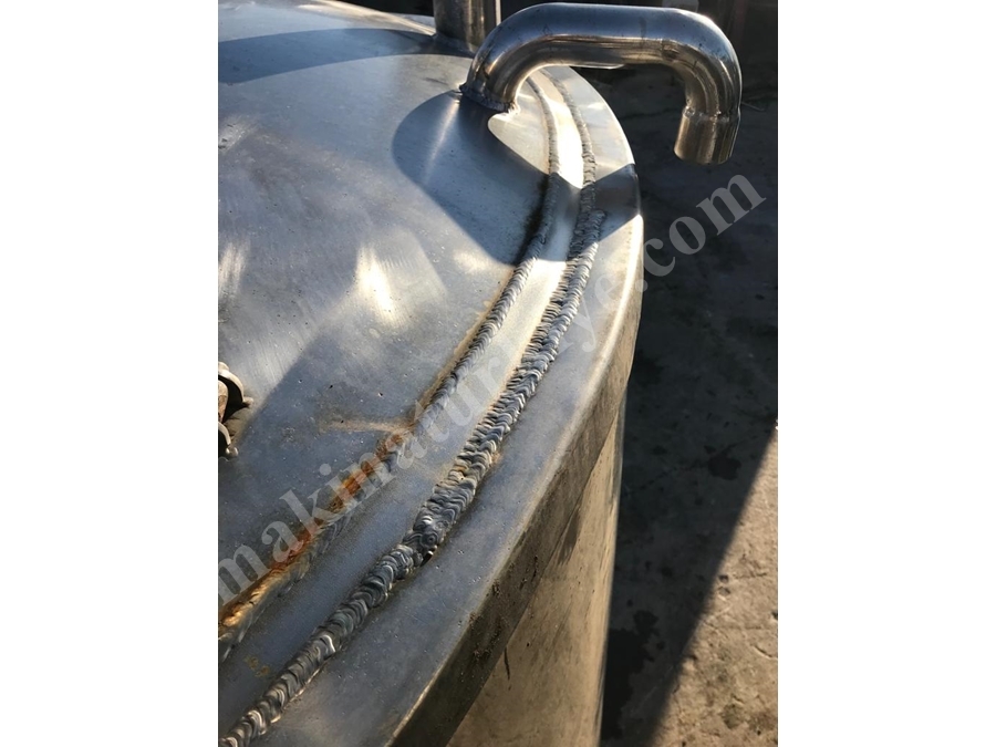 3300 Litre Elektrik Isıtmalı İzolasyonlu Paslanmaz Gıda Mikseri