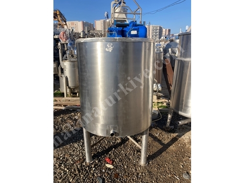 480 Litre Isıtmalı Paslanmaz Gıda Mikseri