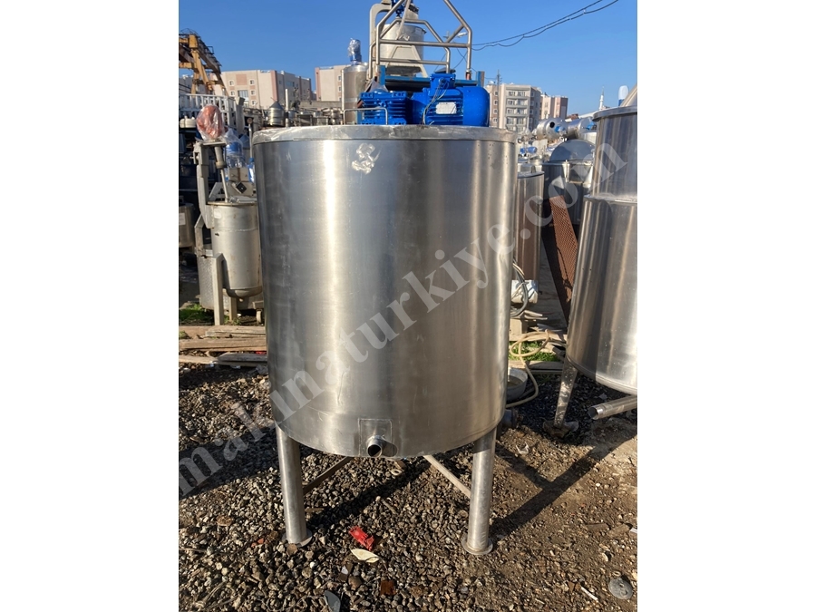 480 Litre Isıtmalı Paslanmaz Gıda Mikseri