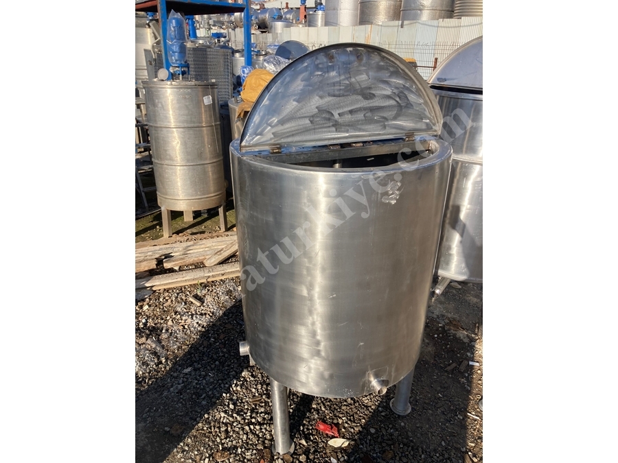 480 Litre Isıtmalı Paslanmaz Gıda Mikseri