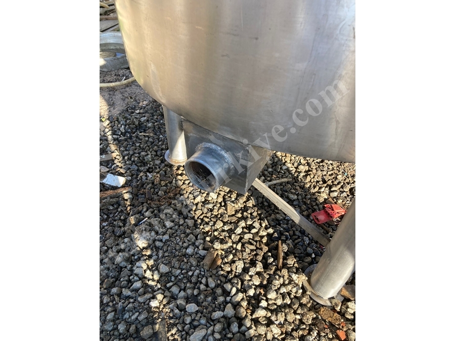 480 Litre Isıtmalı Paslanmaz Gıda Mikseri