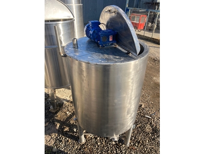 480 Litre Isıtmalı Paslanmaz Gıda Mikseri - 12