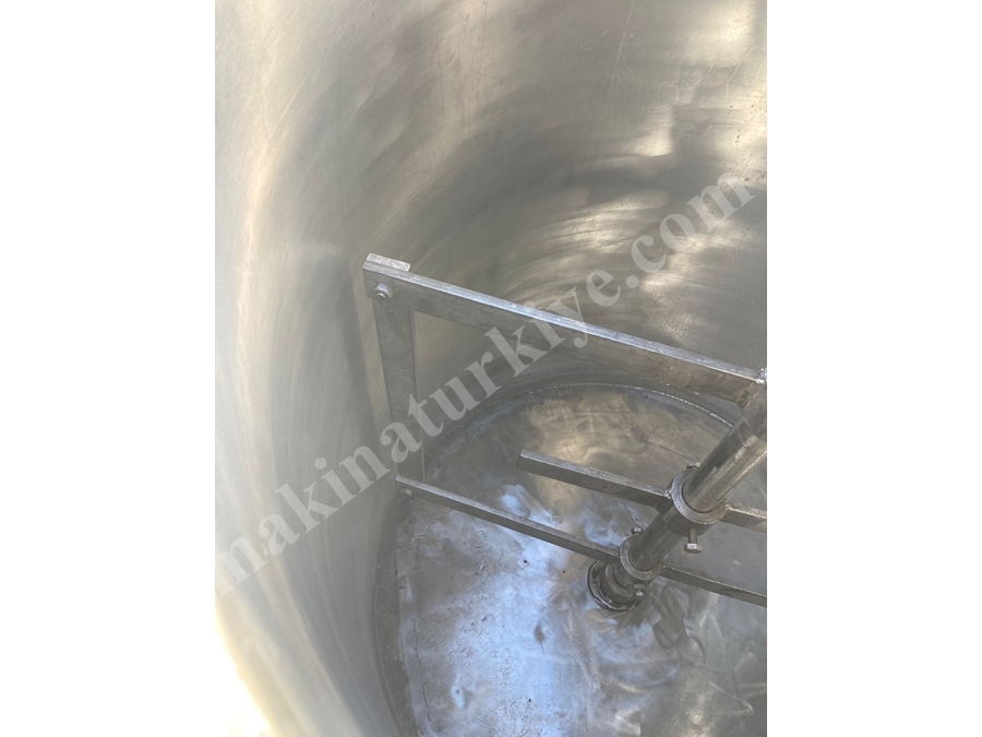 480 Litre Isıtmalı Paslanmaz Gıda Mikseri