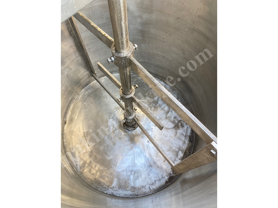 480 Litre Isıtmalı Paslanmaz Gıda Mikseri