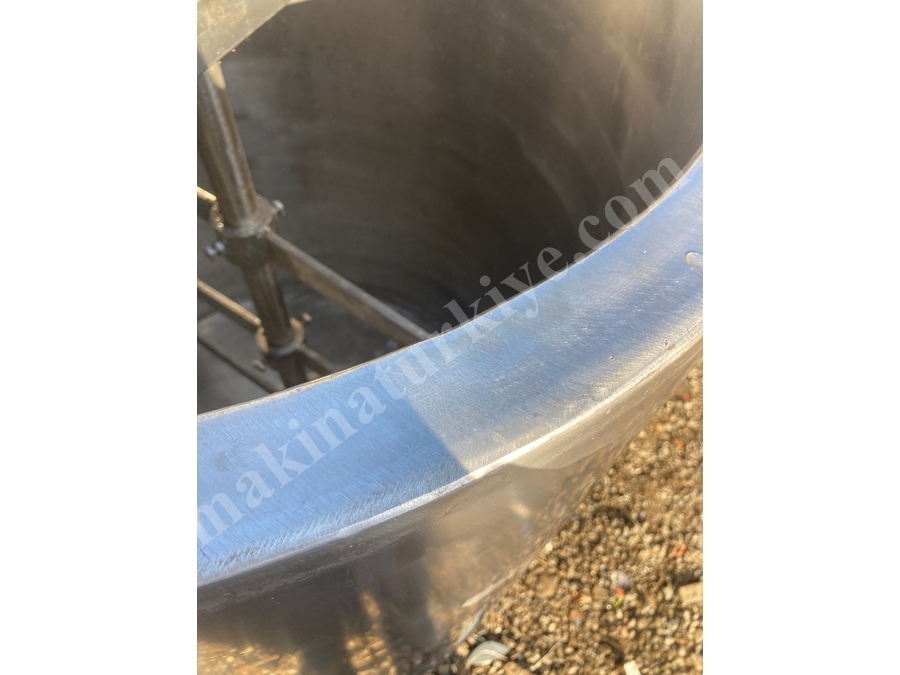 480 Litre Isıtmalı Paslanmaz Gıda Mikseri