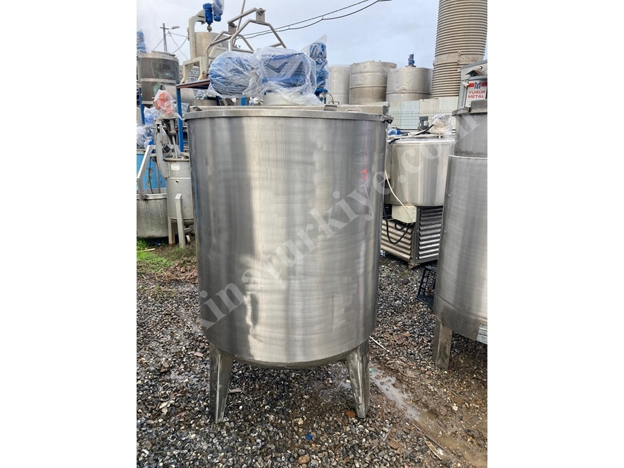 550 Litre Isıtmalı Yoğun Malzeme Gıda Mikseri