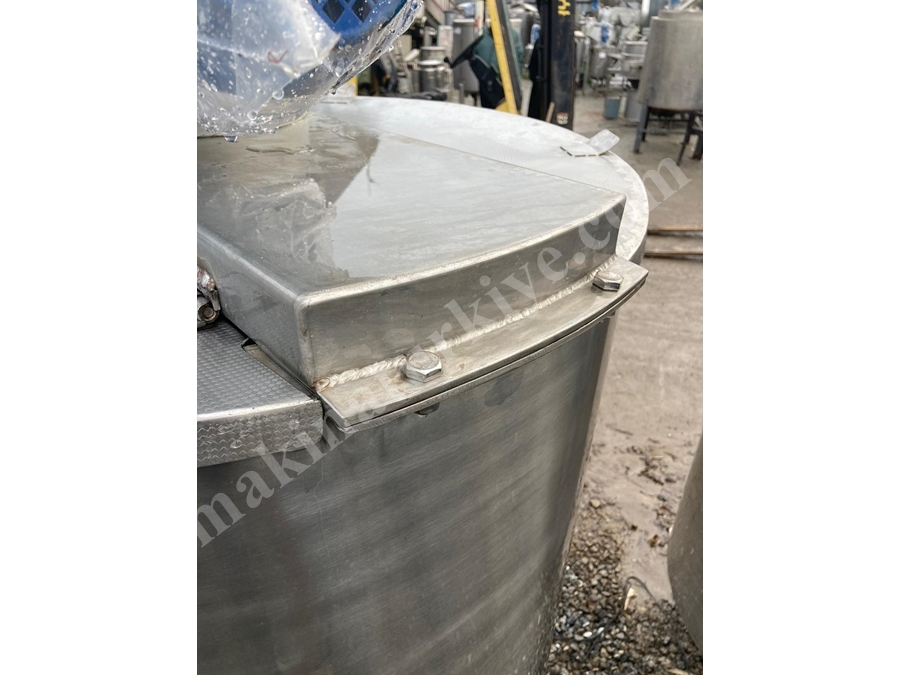 550 Litre Isıtmalı Yoğun Malzeme Gıda Mikseri