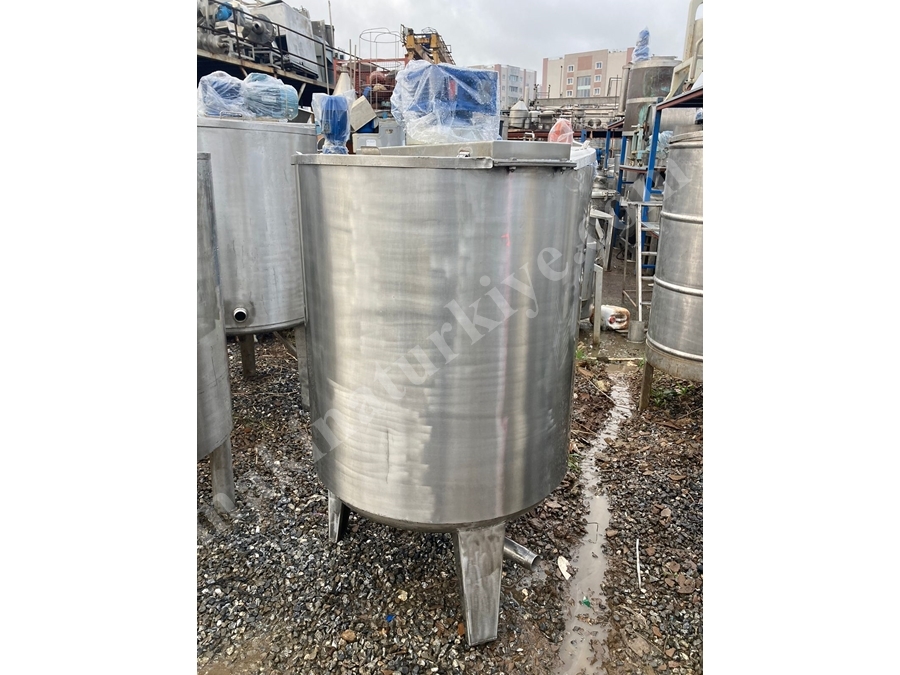 550 Litre Isıtmalı Yoğun Malzeme Gıda Mikseri