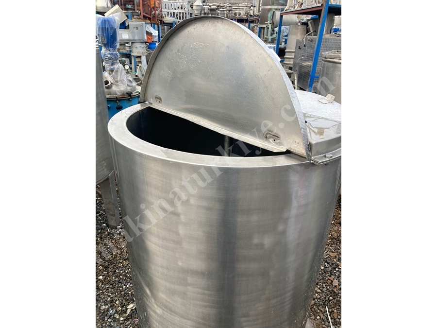 550 Litre Isıtmalı Yoğun Malzeme Gıda Mikseri
