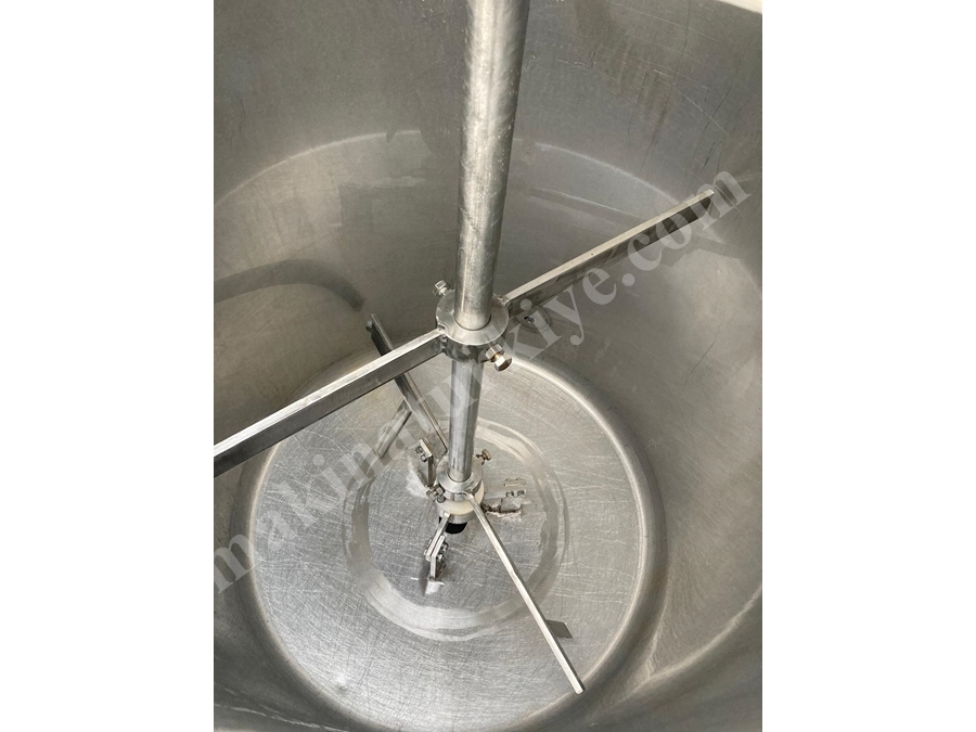 550 Litre Isıtmalı Yoğun Malzeme Gıda Mikseri