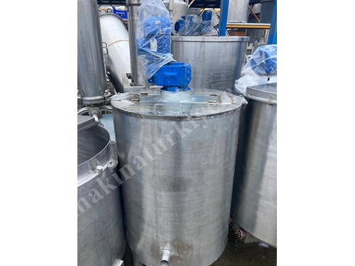 350 Litre Isıtmalı Yoğun Malzeme Gıda Mikseri