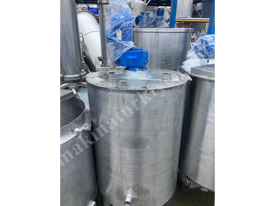 350 Litre Isıtmalı Yoğun Malzeme Gıda Mikseri