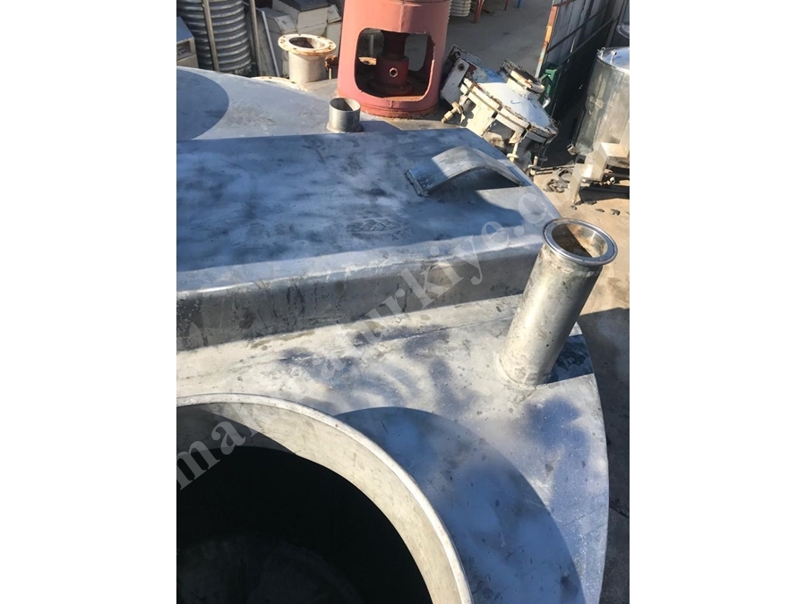 7800 Litre Serpatinli Gıda Mikseri