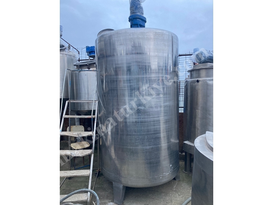 4200 Litre Paslanmaz Gıda Mikseri