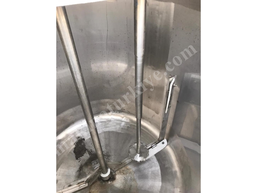 1 Tonluk Çift Motorlu Isıtmalı Gıda Mikseri