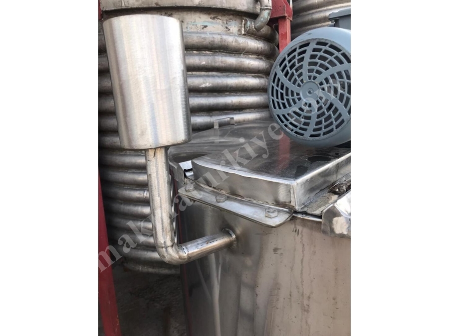 1 Tonluk Çift Motorlu Isıtmalı Gıda Mikseri