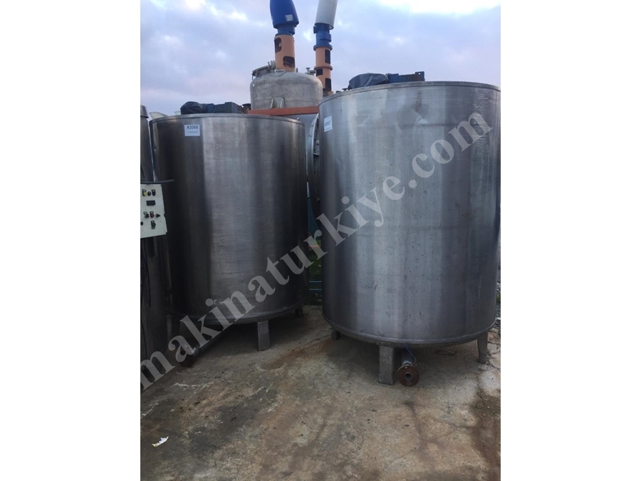 3500 Litre Çikolata Bal Pekmez Yoğun Malzeme Gıda Mikseri