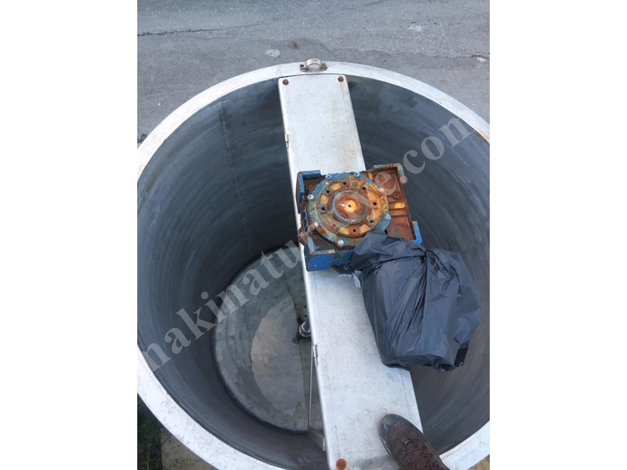 3500 Litre Çikolata Bal Pekmez Yoğun Malzeme Gıda Mikseri