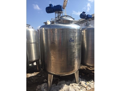 3000 Litre Kalite Polisajlı İlaç Karıştırma Makinası