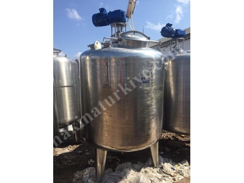 3000 Litre Kalite Polisajlı İlaç Karıştırma Makinası