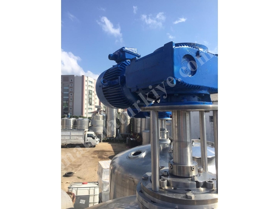 3000 Litre Kalite Polisajlı İlaç Karıştırma Makinası