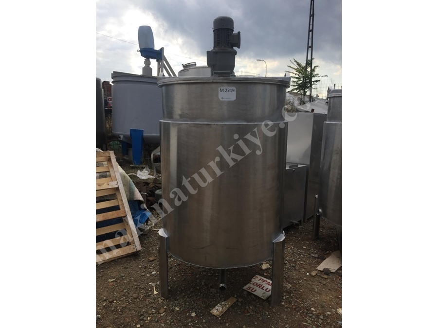 1000 Litre Paslanmaz Gıda Mikseri