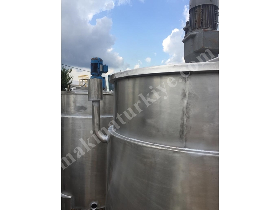 1000 Litre Paslanmaz Gıda Mikseri