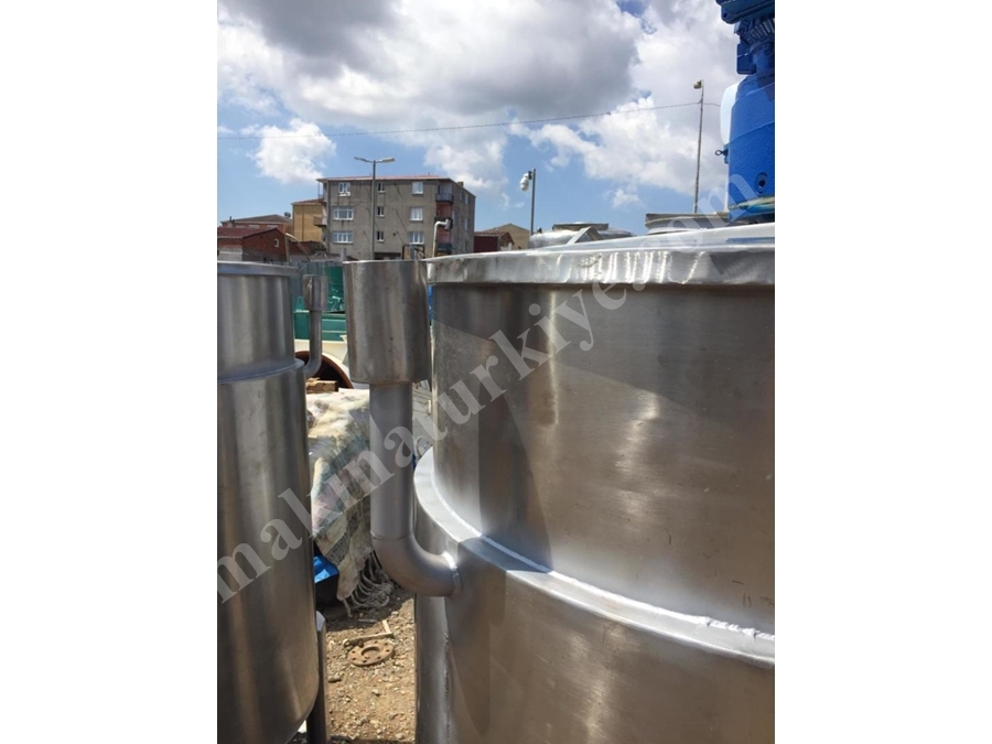 1000 Litre Paslanmaz Gıda Mikseri