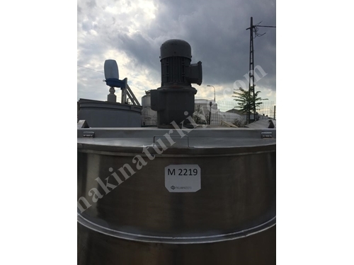 1000 Litre Paslanmaz Gıda Mikseri