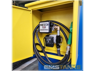 1.000 Litre Yerüstü Pompa Donanımlı Dikey Yakıt Tankı  - 8