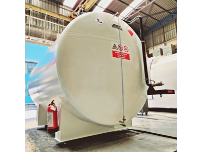 Réservoir de carburant cylindrique en acier d'une capacité de 15 000 litres **Neuf - 3