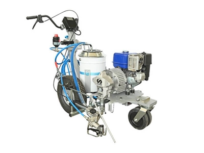 2.21 L/Min Manual Airless Piston Line Marker - 1