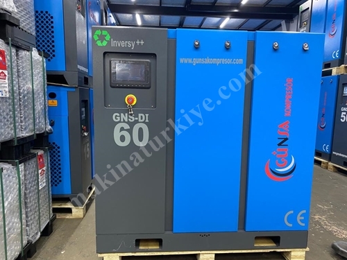 Inverter Controlled 60Hp Direct Coupled Screw Air Compressor
