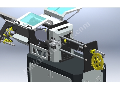3 Boyutlu Cnc Tel Bükme Makinesi / 3D Cnc Tel Bükme Makinesi