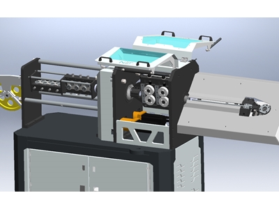 3 Boyutlu 3D CNC Tel Bükme Makinesi - 4