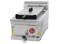400x700x300 cm Single Electric Industrial Fryer on Stand - 0
