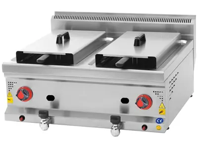 800x700x300 cm Gas Industrial Frying Unit on Stand