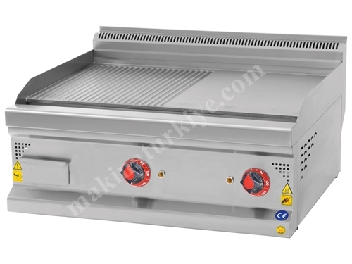 800x700x300 cm Countertop Semi-Channel Electric Industrial Grill