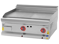 800x700x300 cm Countertop Full Channel Gas Industrial Grill - 0