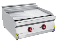 800x700x300 cm Edge Countertop Electric Half-Channel Industrial Grill - 0