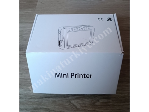 Mini Printer Tarih Kodlama Makinası