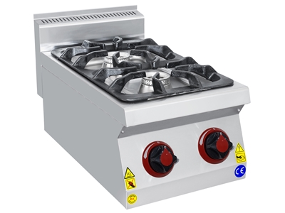 2-Burner Edge Gas Set Top Stove - 0