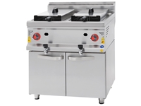 800x900x850 cm Cabinet Gas Industrial Fryer - 0
