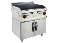 800x900x850 cm Cabinet Gas Cast Iron Washbasin Industrial Grill - 0