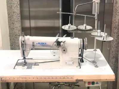 MH 380 Double Needle Chain Stitch Sewing Machine
