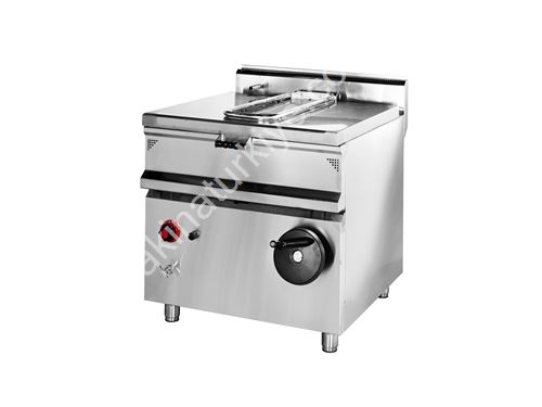 80 Liter Gasbrenner Kippbratpfanne